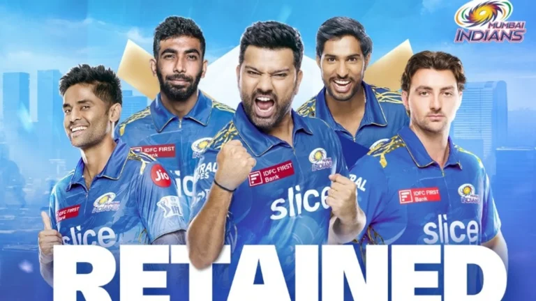 MI Players List 2024 : Mumbai Indians Retained & Released Players List