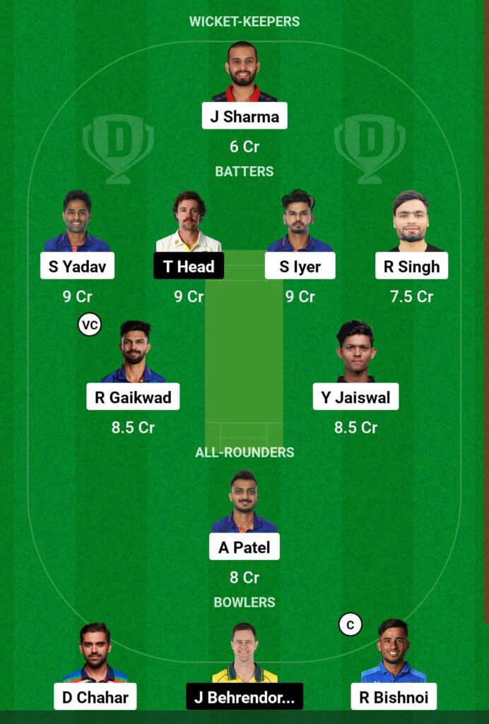 India vs Australia 5TH T20 Pitch Report