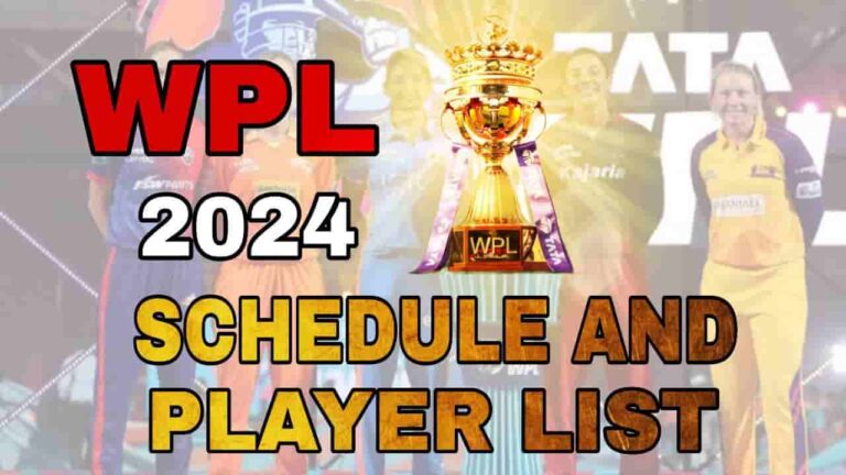 WPL 2024 Schedule : Players List, Start Date, Time Table, Venue